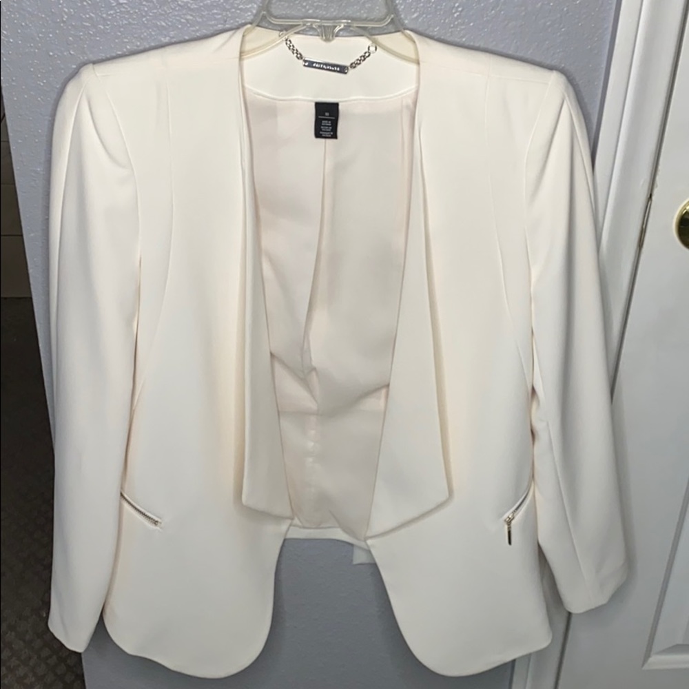 Cream blazer